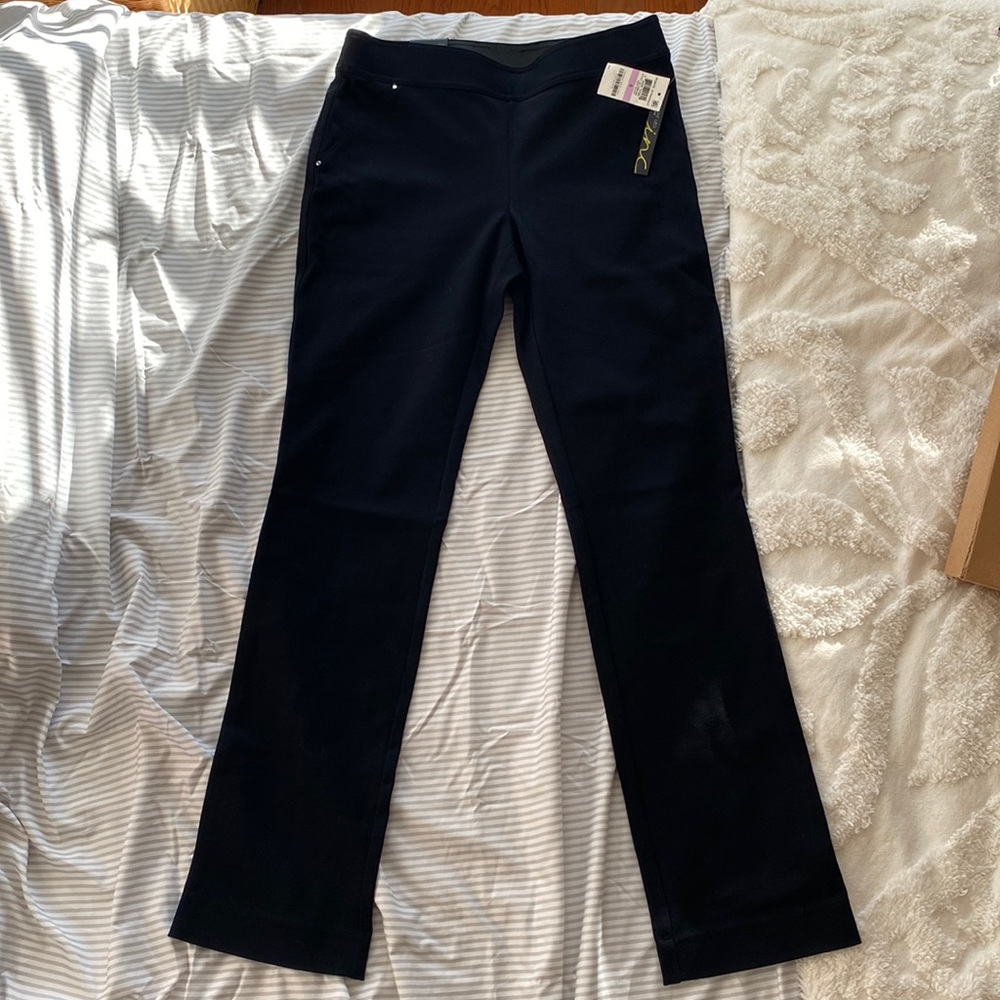 Black dressy pants straight leg